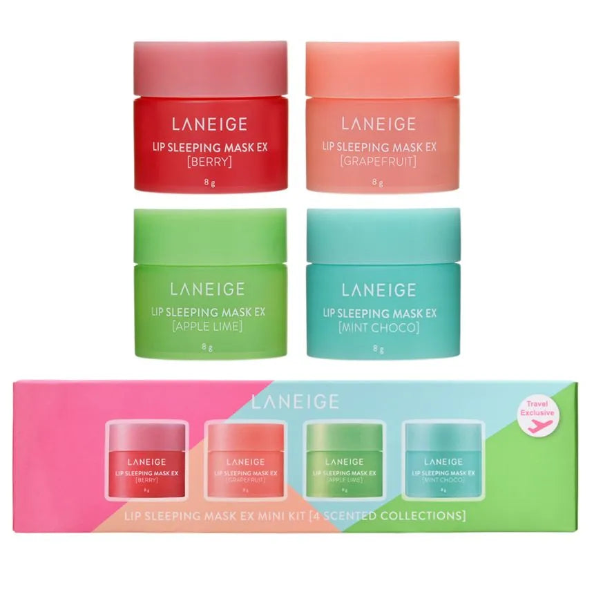 Laneige Lip Sleeping Mask Mini Kit (4 Scented Collections)