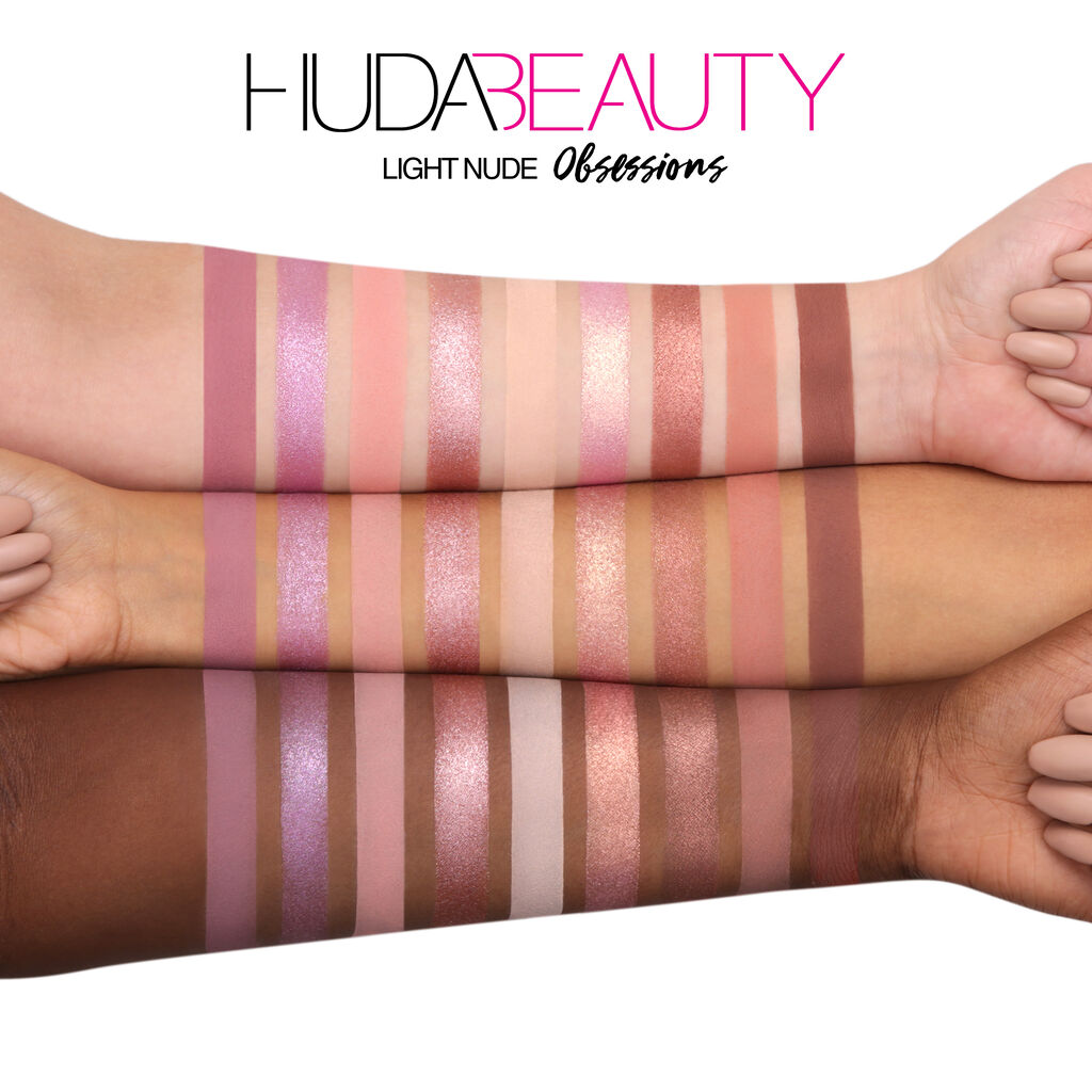 Huda Beauty Light Nude Obsessions Eyeshadow Palette