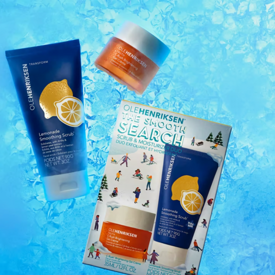 OLEHENRIKSON The smooth search scrub & moisturizer duo